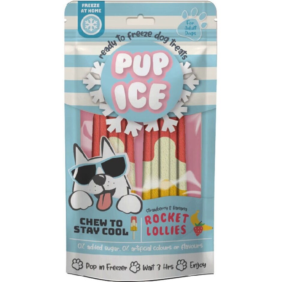 PUP ICE ROCKET LOLLIES