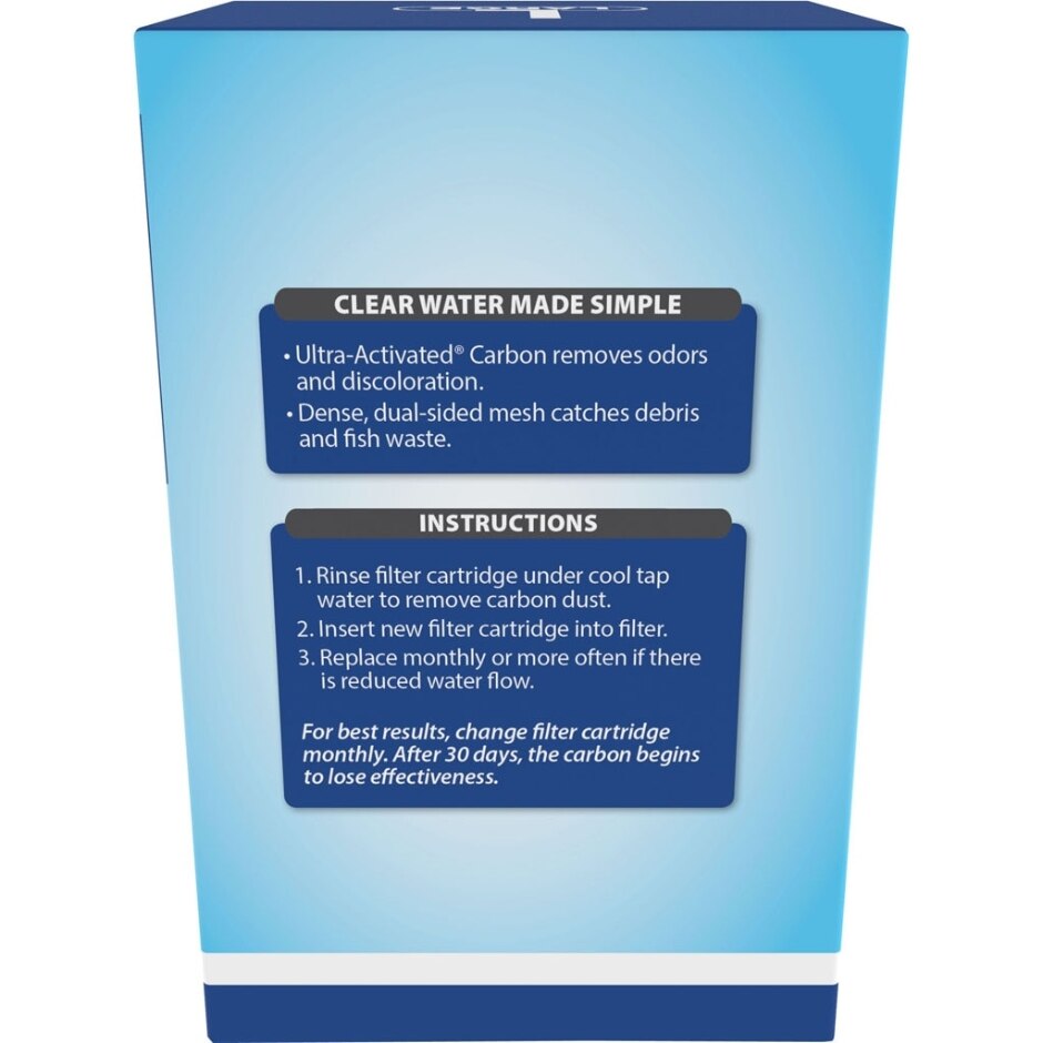 TETRA WHISPER ASSEMBLED BIOBAG FILTER CARTRIDGE