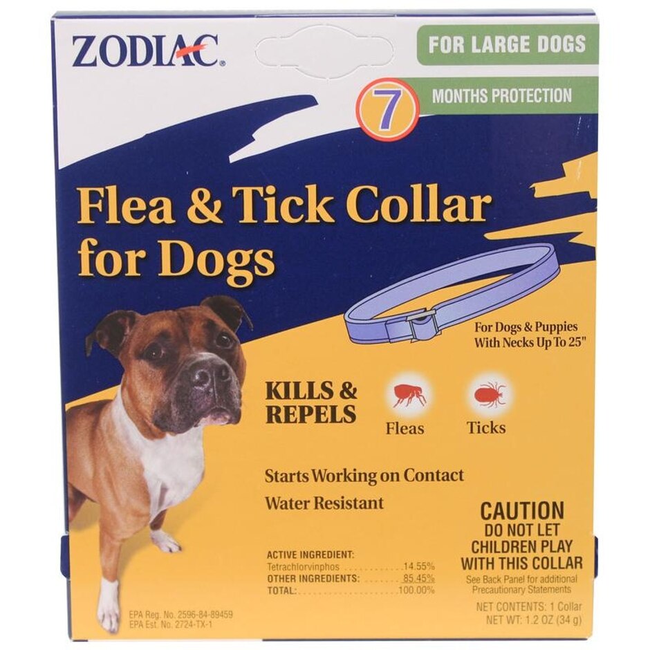 ZODIAC FLEA & TICK COLLAR FOR DOGS