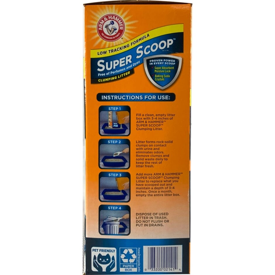 ARM & HAMMER SUPER SCOOP CLUMPING LITTER