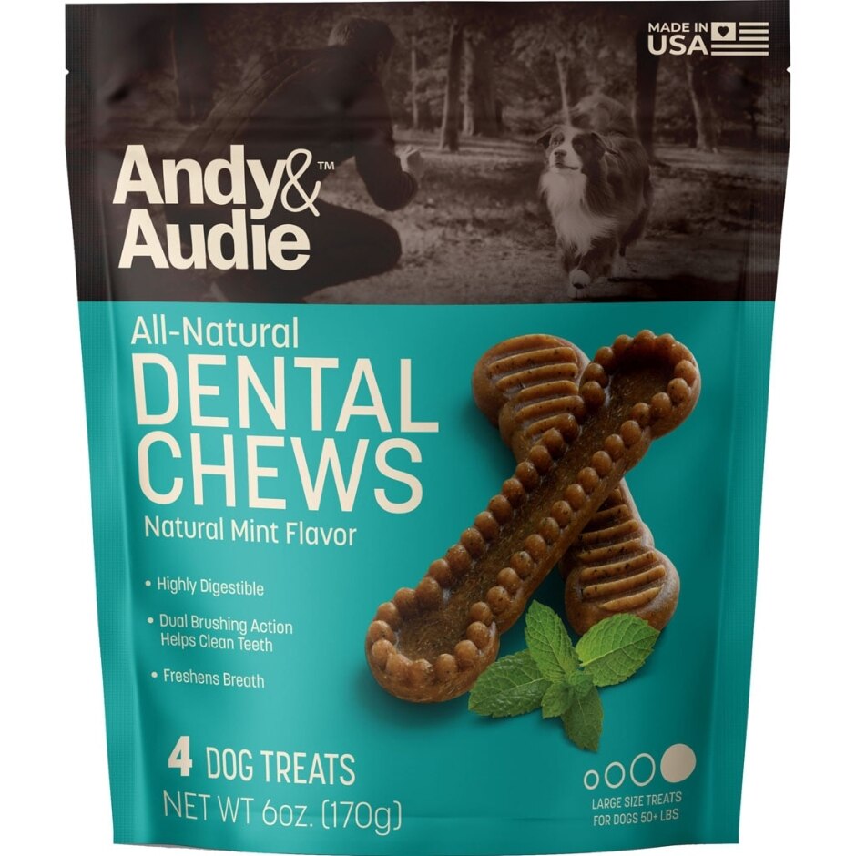 ANDY & AUDIE DENTAL CHEWS FOR DOGS