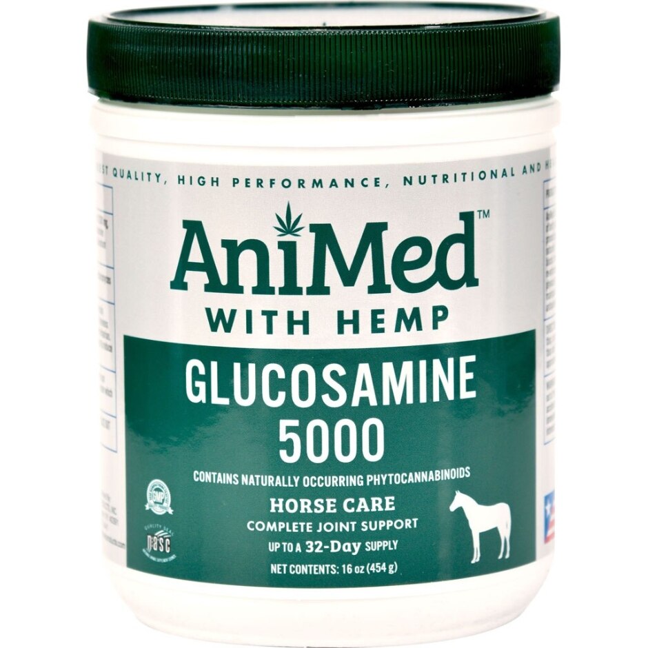 GLUCOSAMINE 5000 W/HEMP FOR HORSES