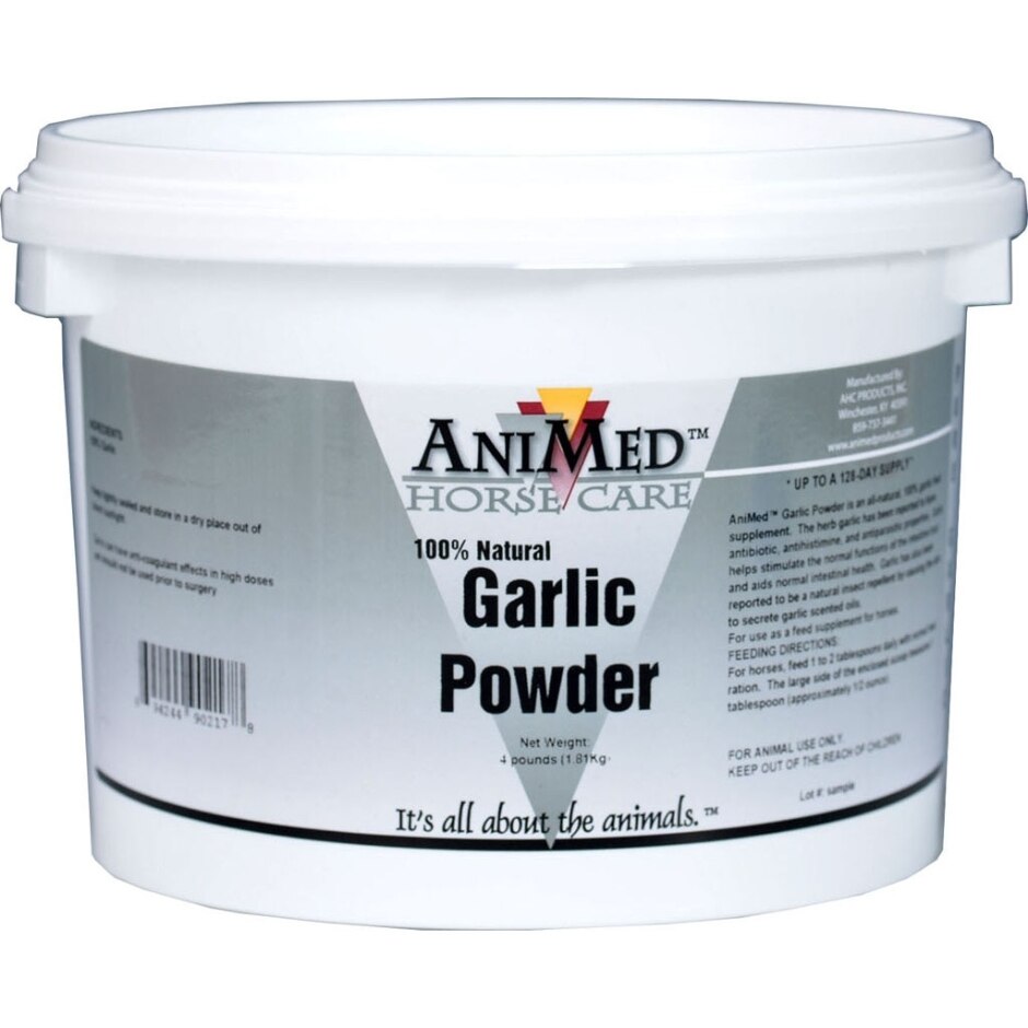GARLIC POWDER SUPPLEMENT FOR HORSES
