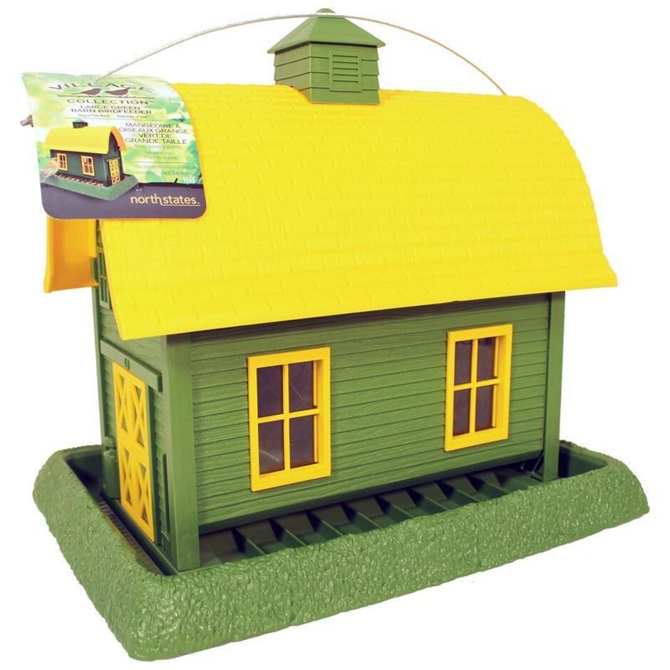 Village Collection Barn Bird Feeder