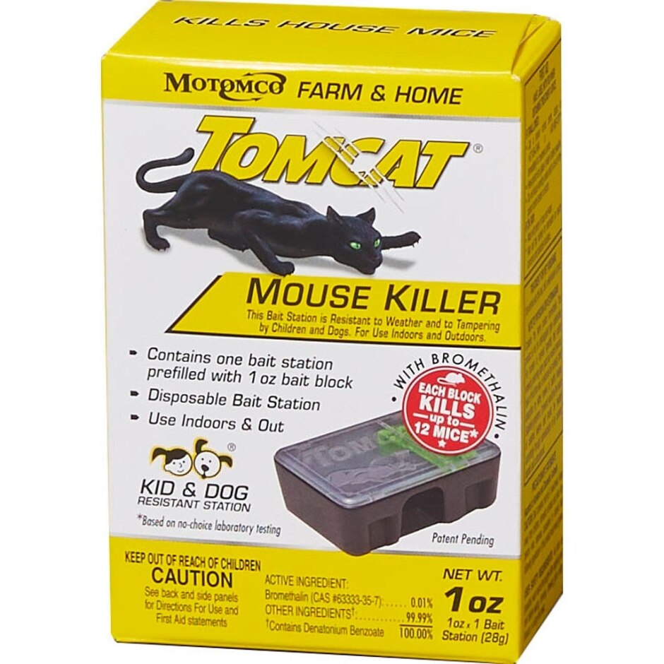 TOMCAT DISPOSABLE MOUSE KILLER