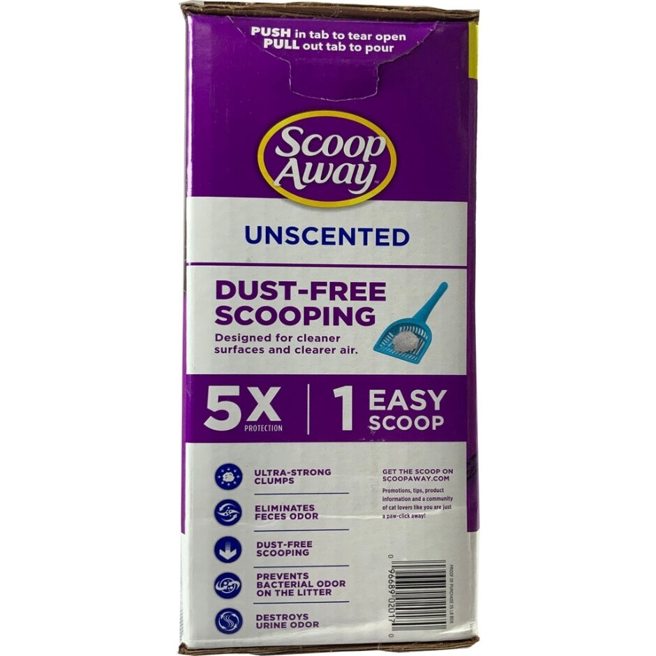 SCOOP AWAY SUPER CLUMP UNSCENTED LITTER