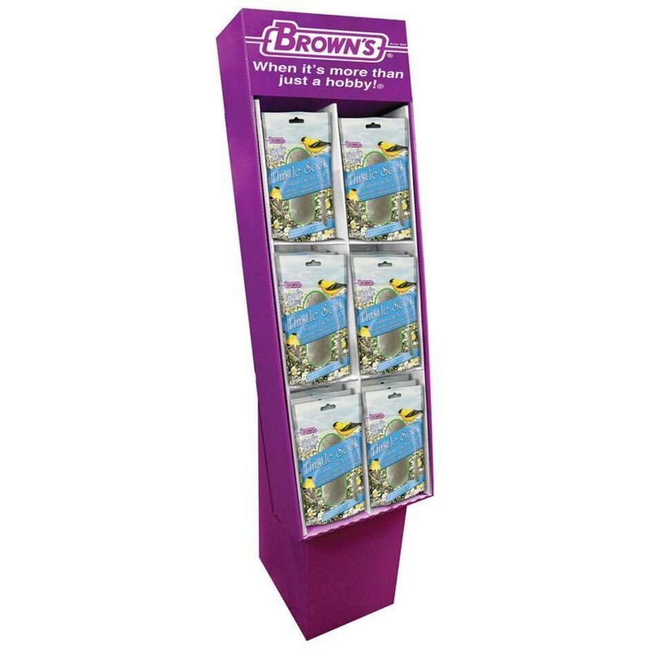 Garden Chic Thistle Sock Instant Feeder Display