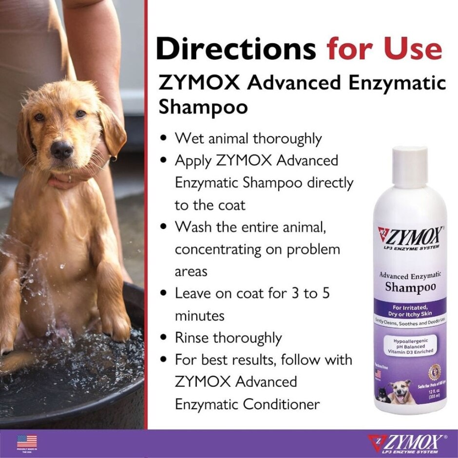 ZYMOX ADVANCED ENZYMATIC PET SHAMPOO