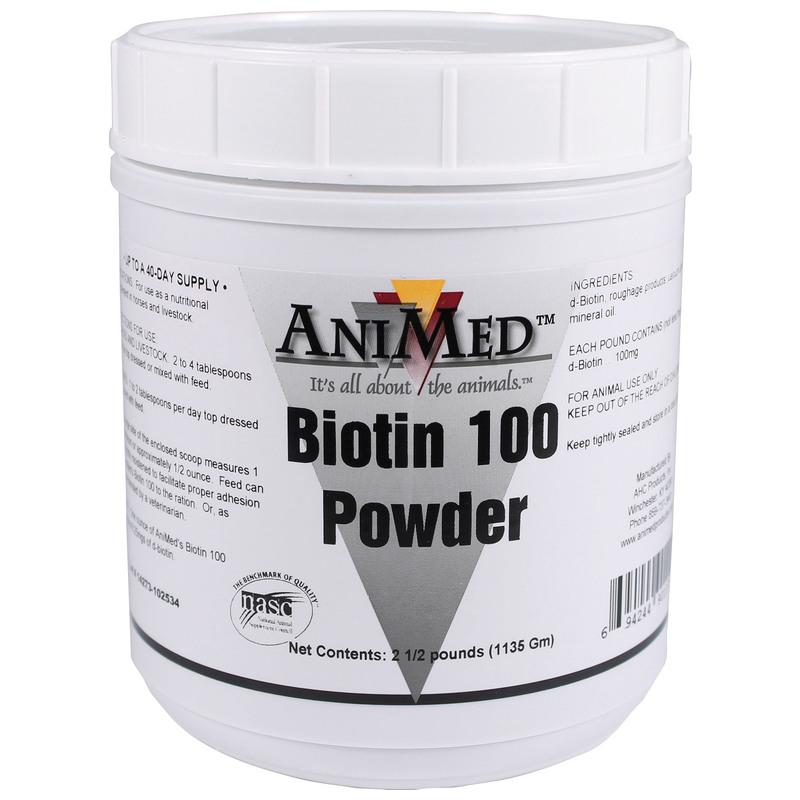 BIOTIN 100 POWDER SUPPLEMENT FOR HORSES