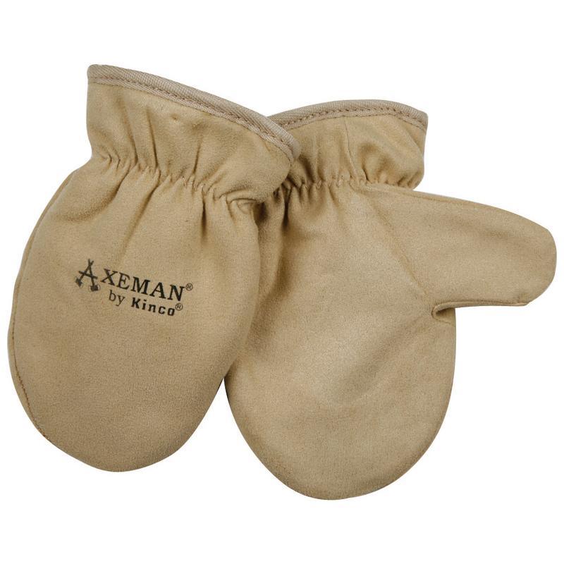 KINCO AXEMAN LINED ULTRA SUEDE MITTEN