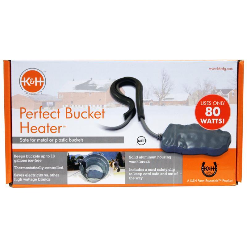 K&H PERFECT BUCKET HEATER W/CORD CLIP
