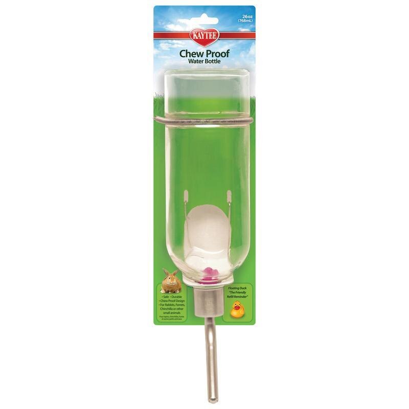 KAYTEE CHEWPROOF GLASS WATER BOTTLE