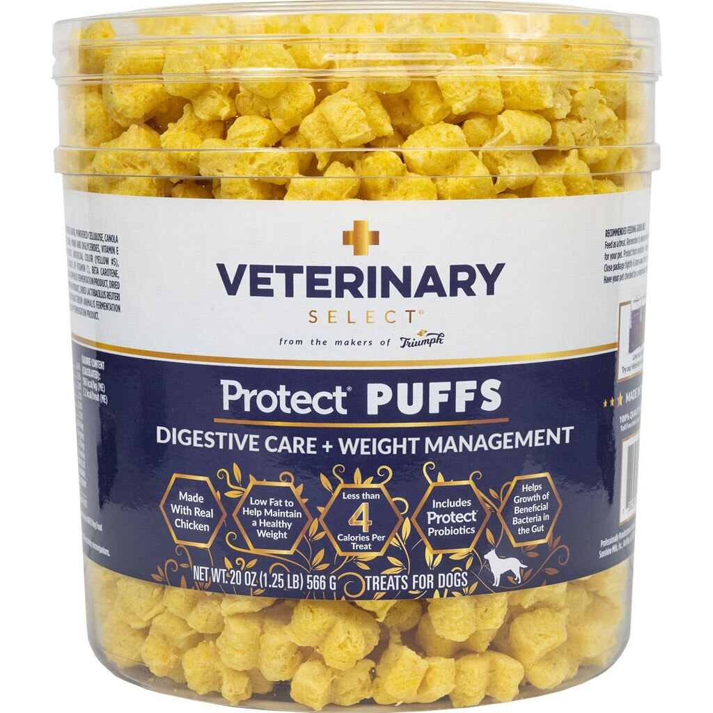 VETERINARY SELECT PUFFS DIGEST/WEIGHT DOG TREATS