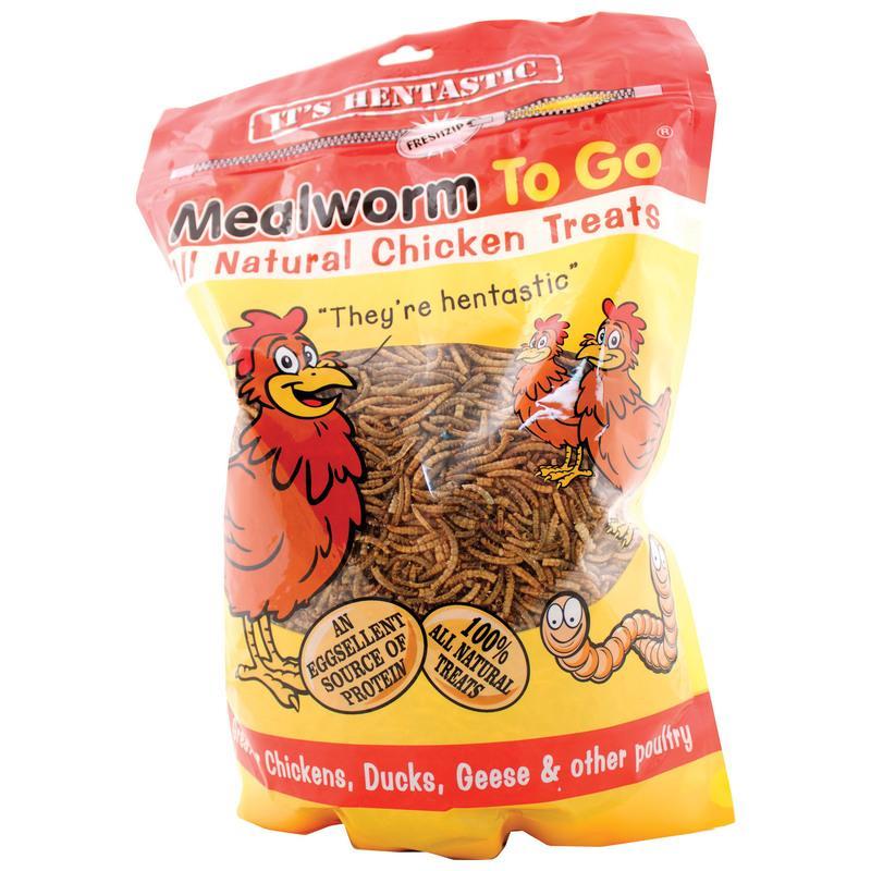 HENTASTIC MEALWORM TO GO ALL CHICKEN TREATS