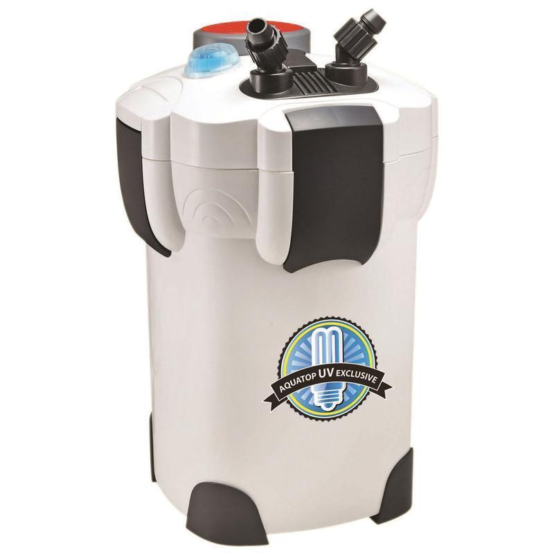 AQUATOP 4STAGE CANISTER FILTER W/UV STERILIZER