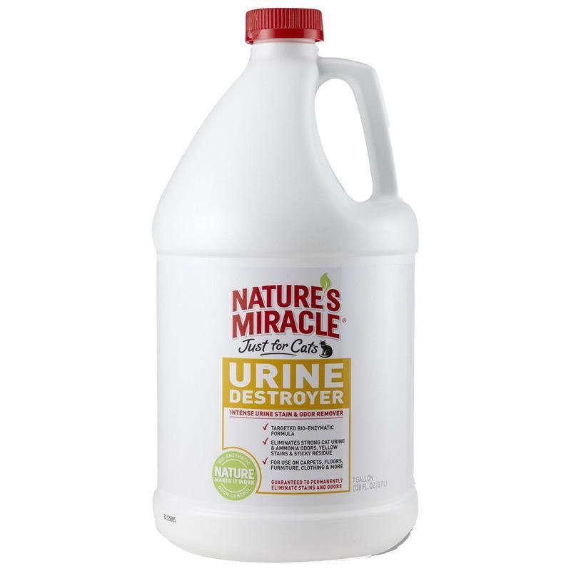 NATURE'S MIRACLE URINE DESTROYER POUR FOR CATS