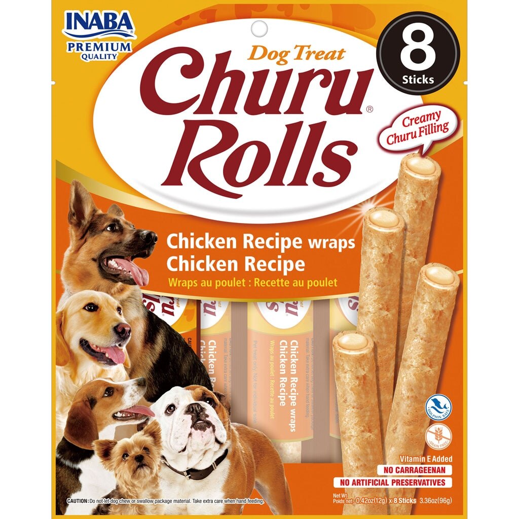 INABA CHURU ROLLS DOG TREATS