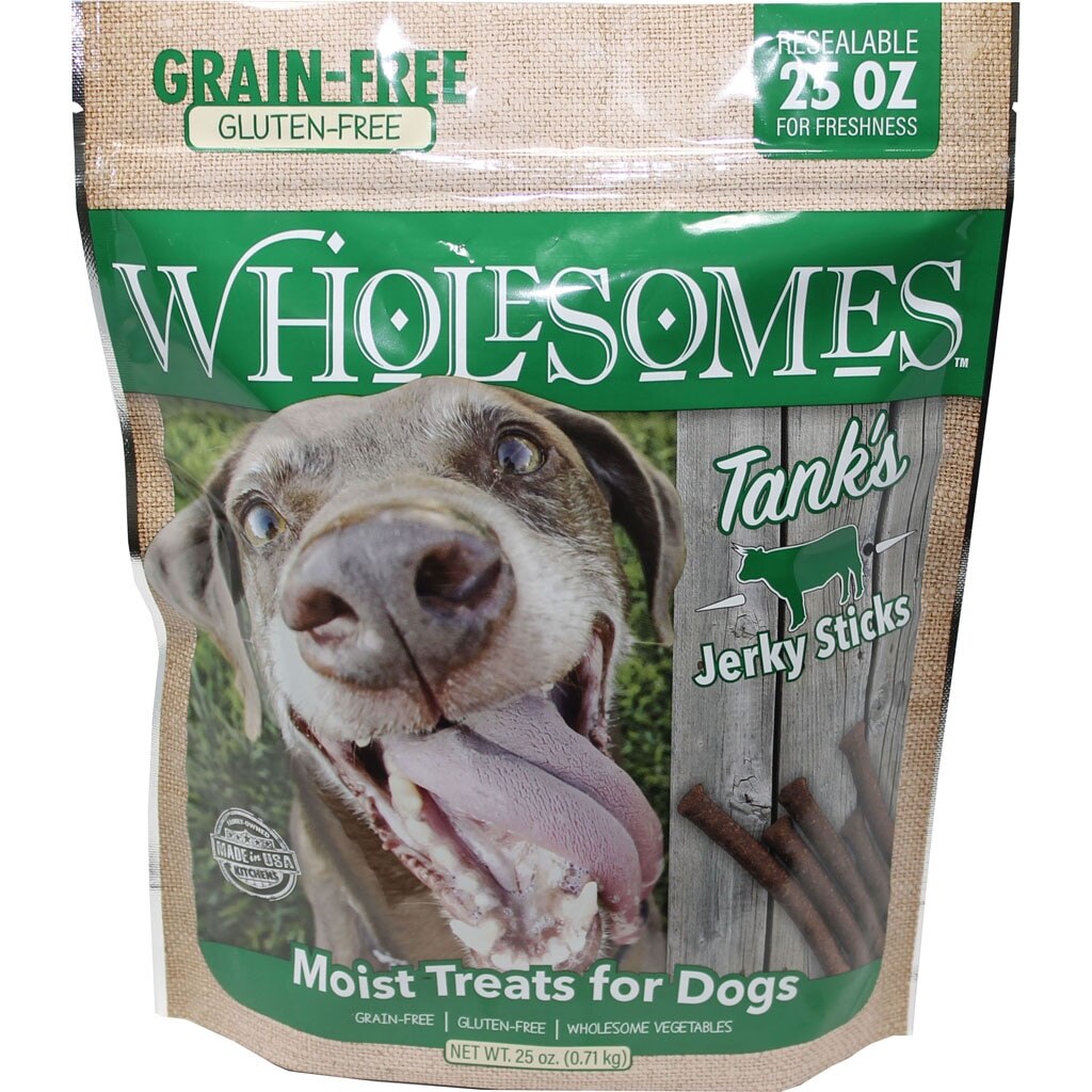 WHOLESOMES GRAIN FREE MOIST TREATS FOR DOGS