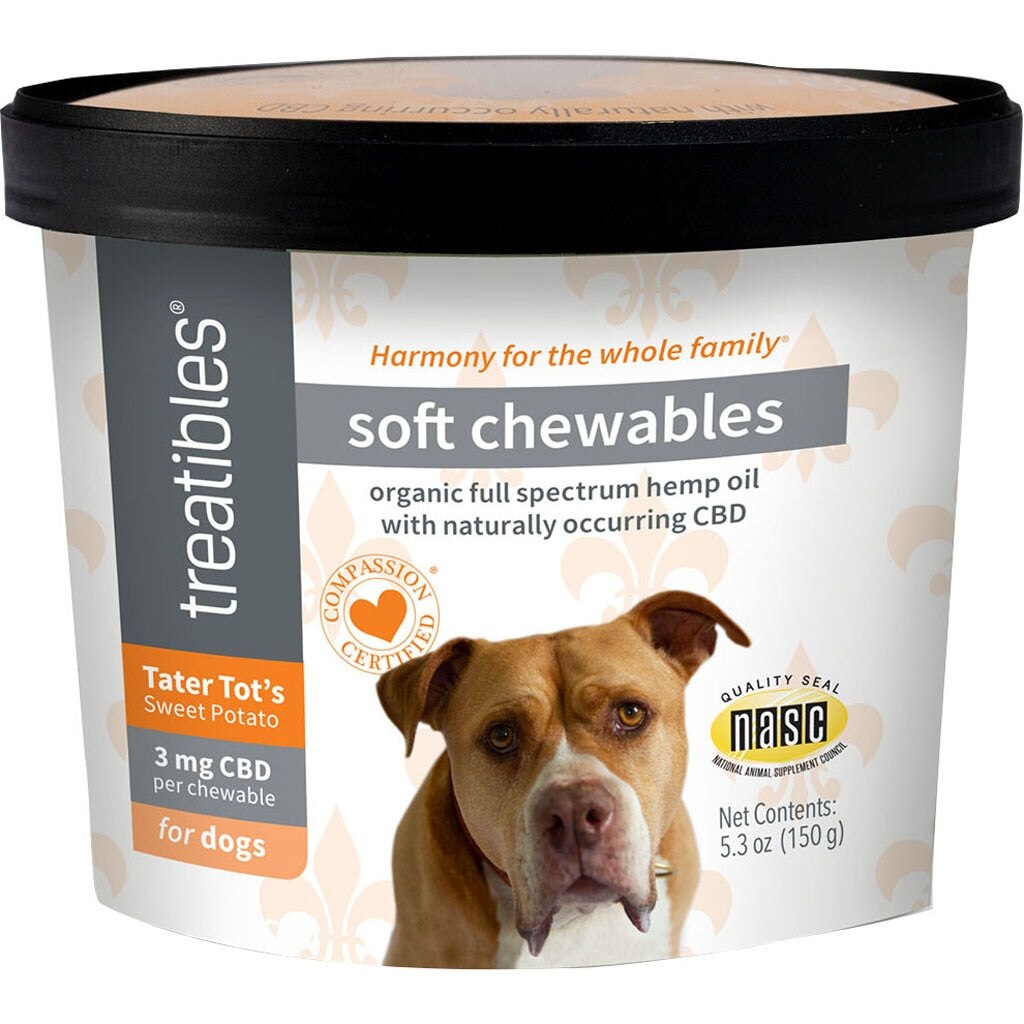 TREATIBLES FULL SPECTRUM HEMP SOFT CHEWS FOR DOGS