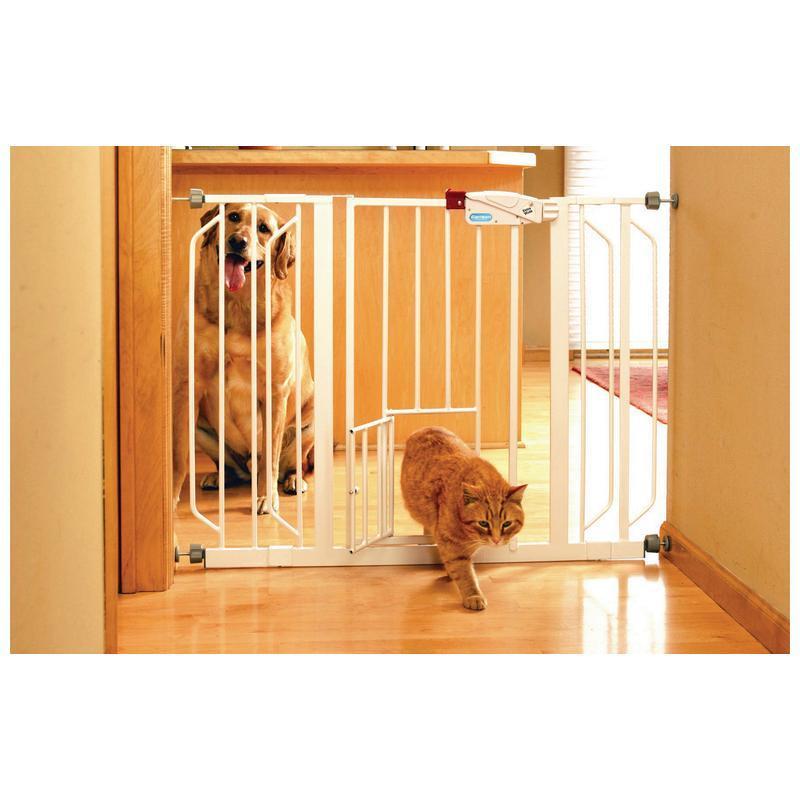 EXTRA WIDE PET GATE W/SLIDE HANDLE