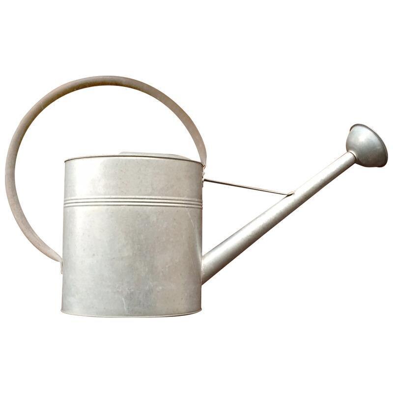 GALVANIZED WATERING CAN