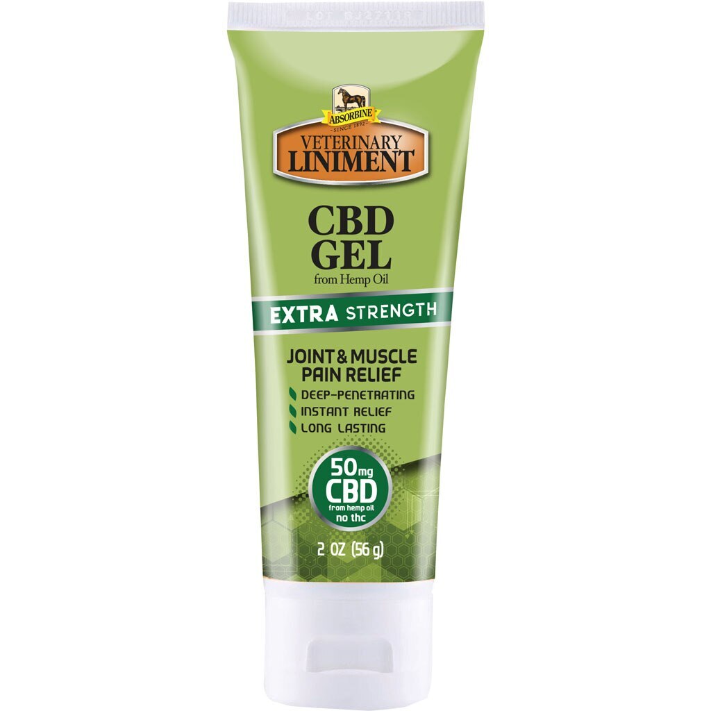 ABSORBINE VET LINIMENT CBD GEL EXTRA STRENGTH