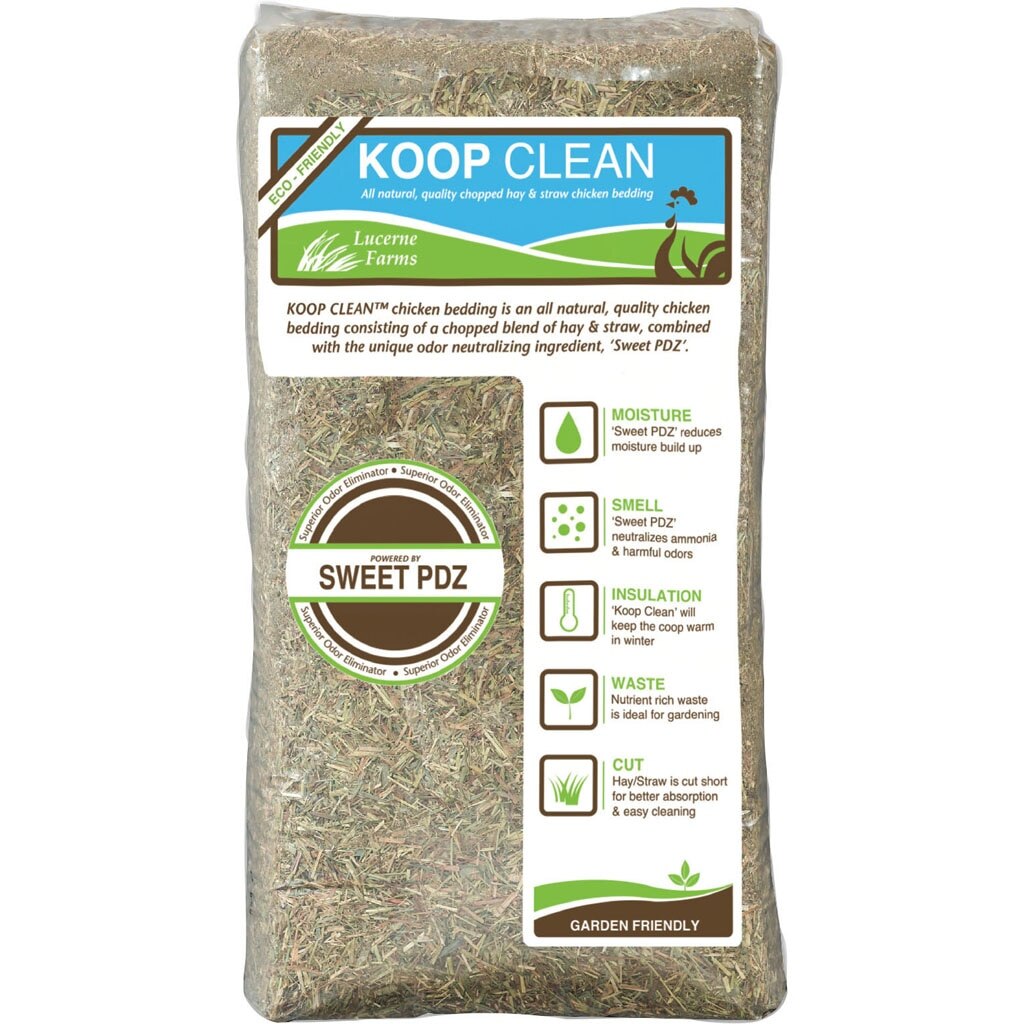 LUCERNE FARMS KOOP CLEAN HAY & STRAW BEDDING