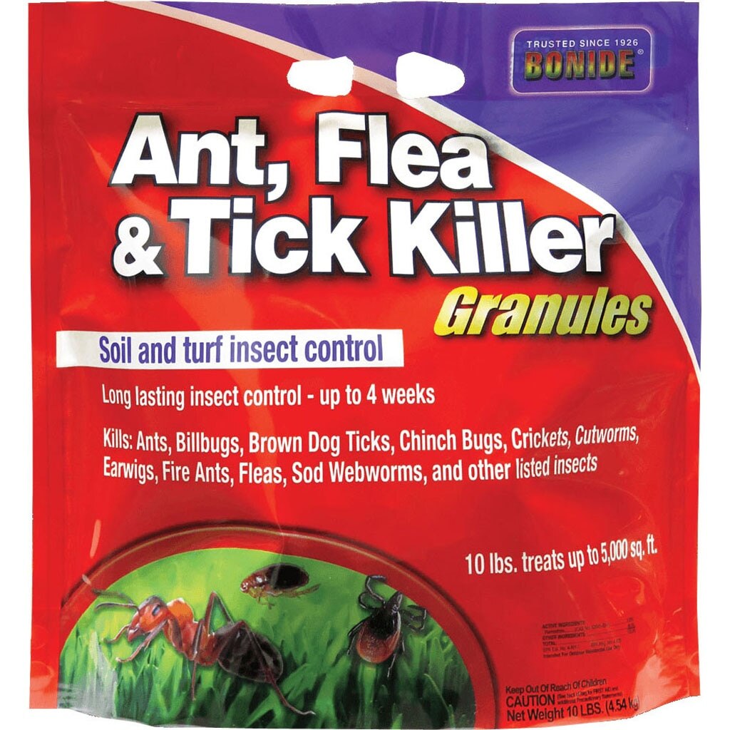 BONIDE ANT, FLEA & TICK KILLER GRANULES