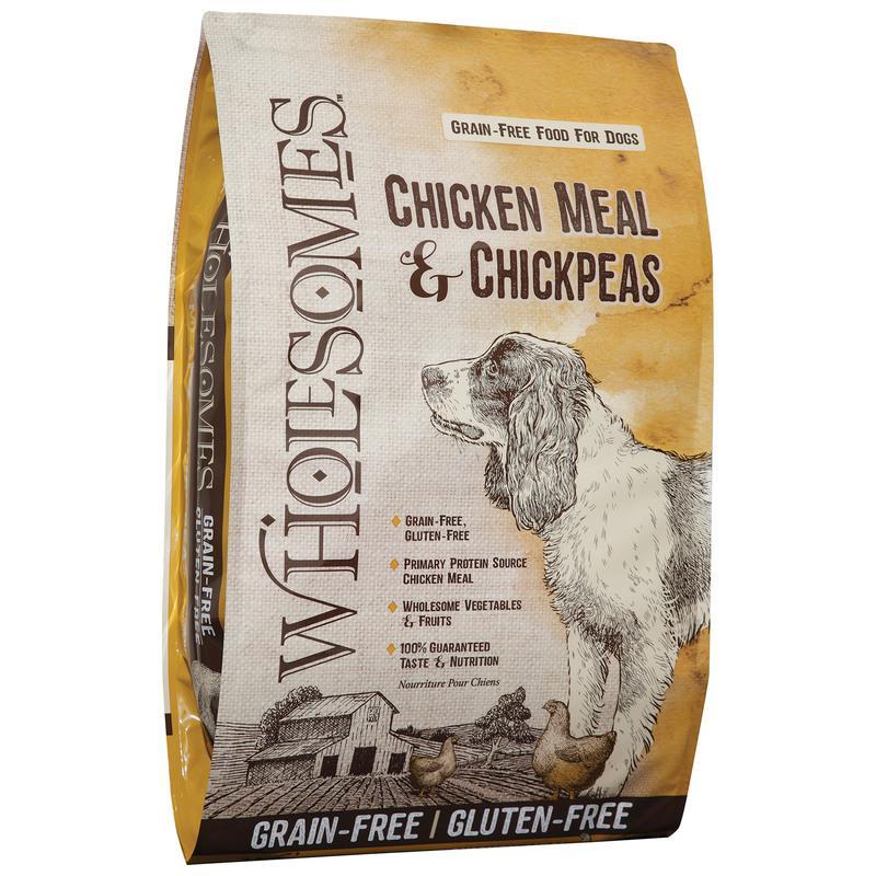 WHOLESOMES GRAIN FREE DOG FOOD