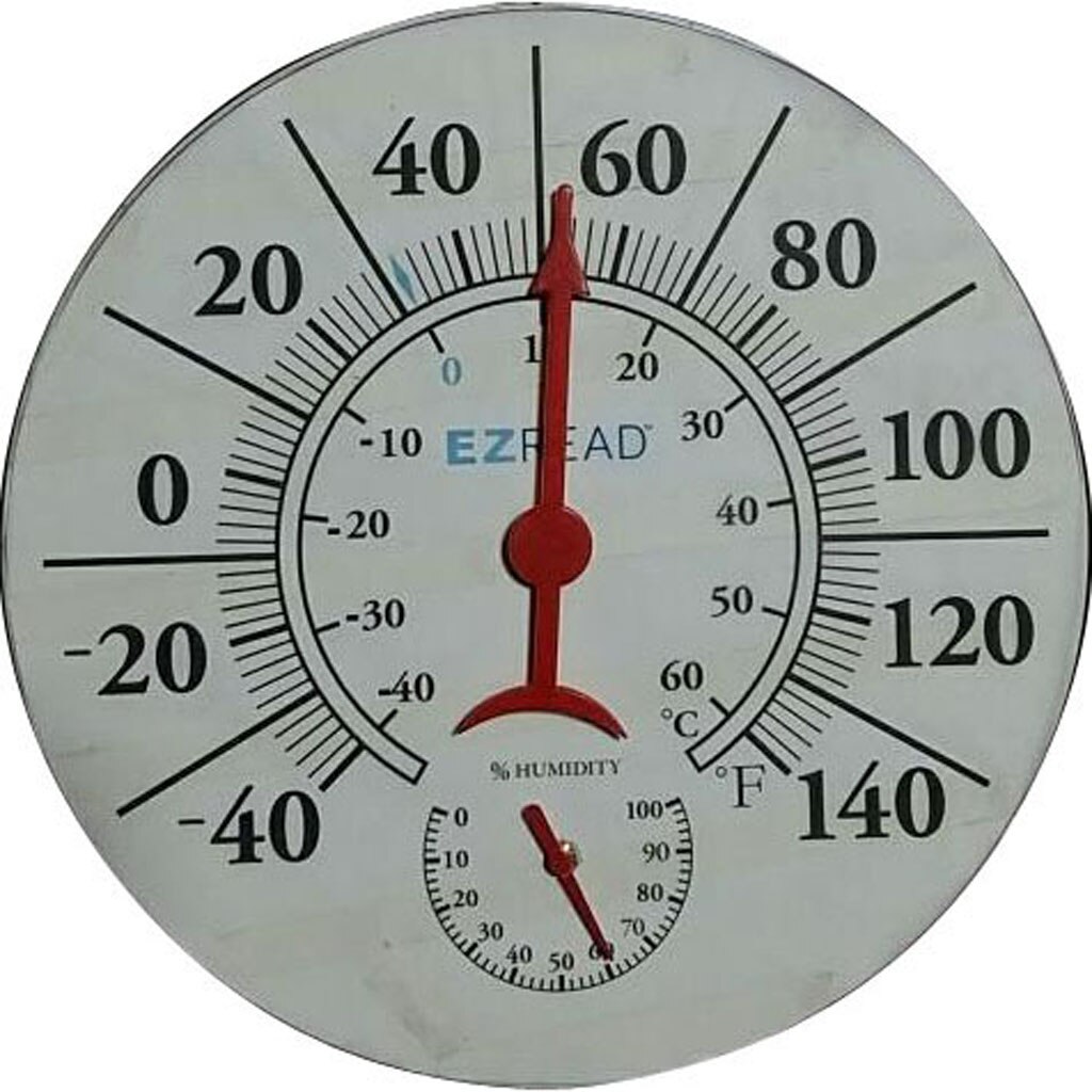 EZREAD INDOOR/OUTDOOR DIAL THERMOMETER