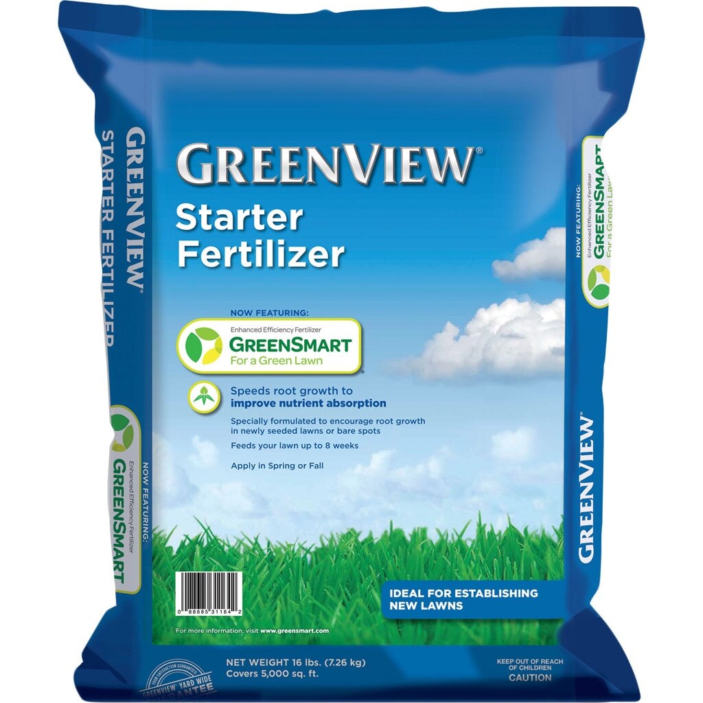 STARTER FERTILIZER W/GREEN SMART