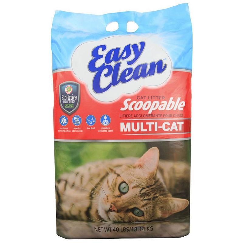 EASY CLEAN MULTICAT SCOOPABLE CAT LITTER