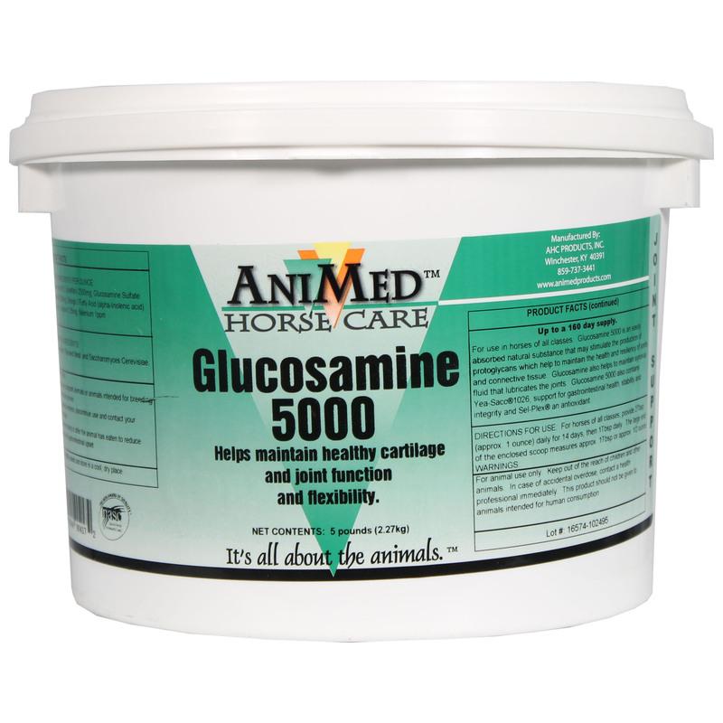 Glucosamine 5000 supplement for horses
