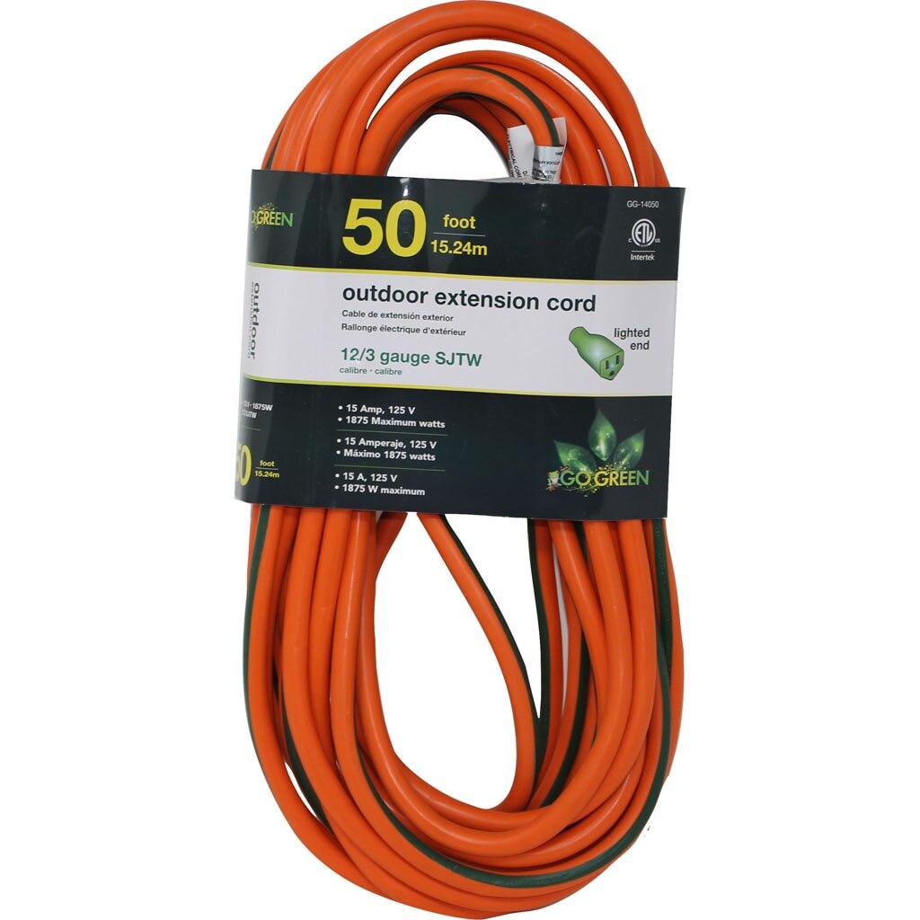 GOGREEN OUTDOOR EXTENSION CORD