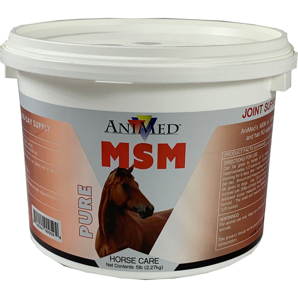 PURE MSM POWDER SUPPLEMENT FOR HORSES