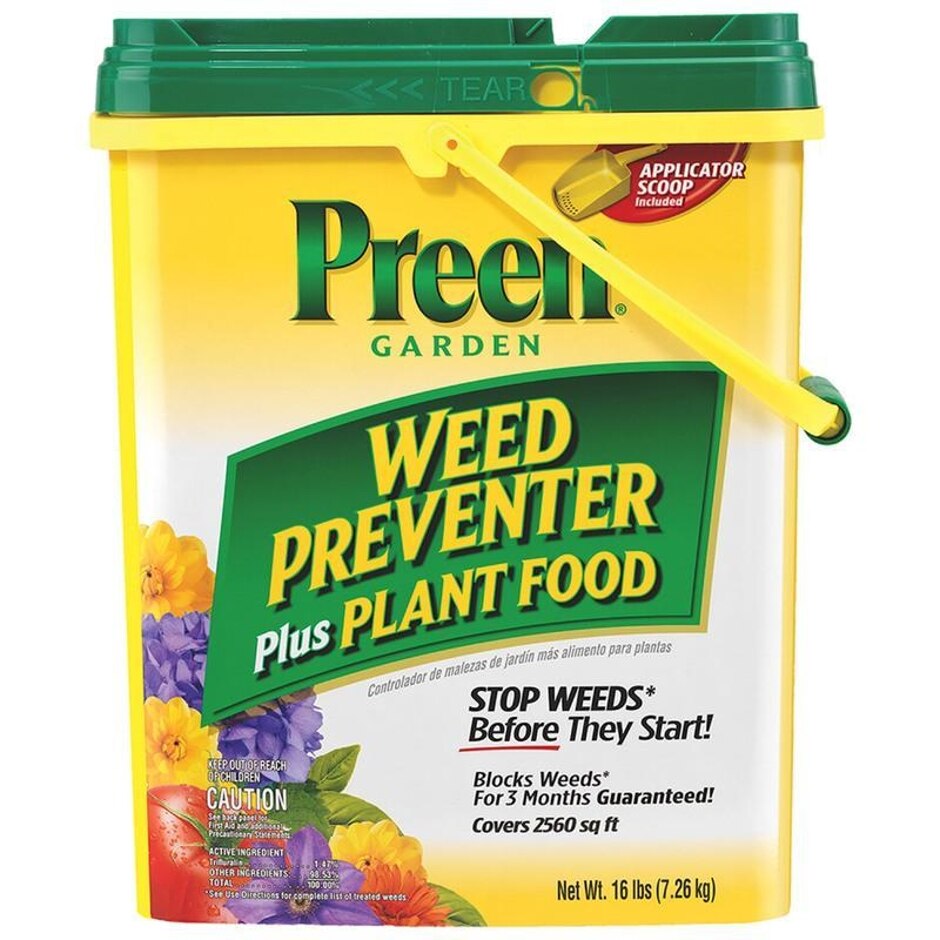 PREEN WEED PREVENTER PLUS PLANT FOOD PREEN WEED PREVENTER PLUS PLANT FOOD