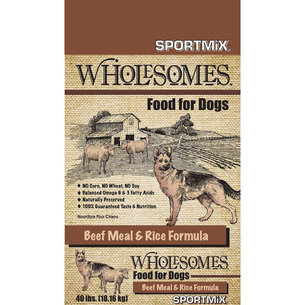 WHOLESOMES WHOLE GRAIN ADULT DOG FOOD